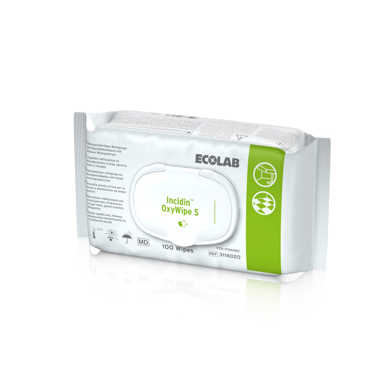 Incidin Oxywipe S 100 Stk. - servosan Vertrieb und Service Ges.m.b.H.