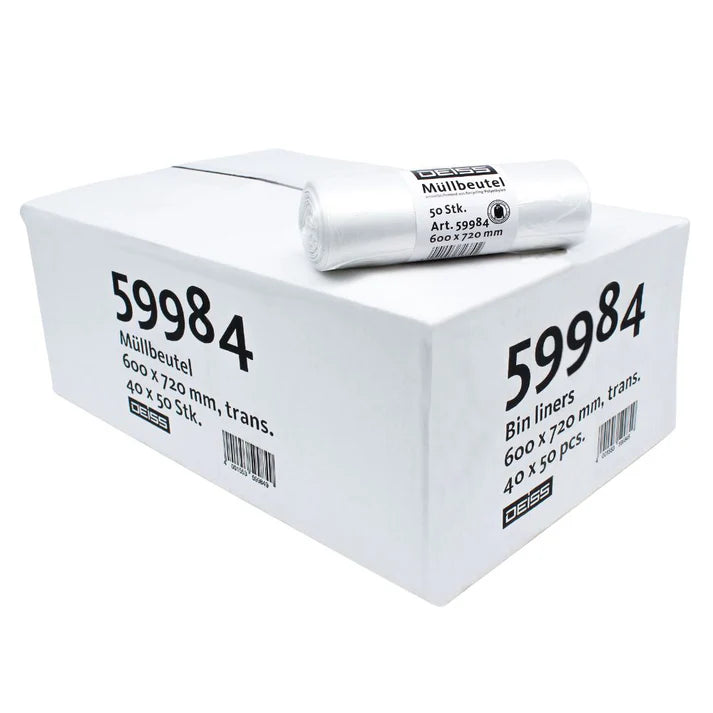 DEISS Müllbeutel 60L 50Stk/Rolle - servosan Vertrieb und Service Ges.m.b.H.