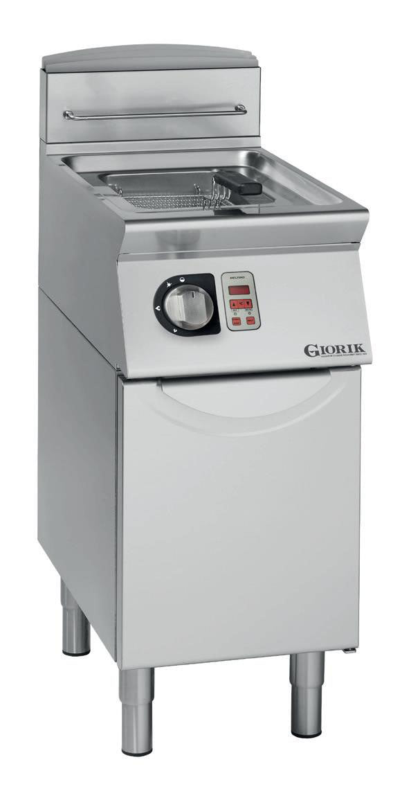 GIORIK Gasfritteuse mit Melting Control FG9117MT