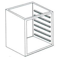 ASM GN-Schrank Edelstahl Pro GNS 6 GN T1-40 304