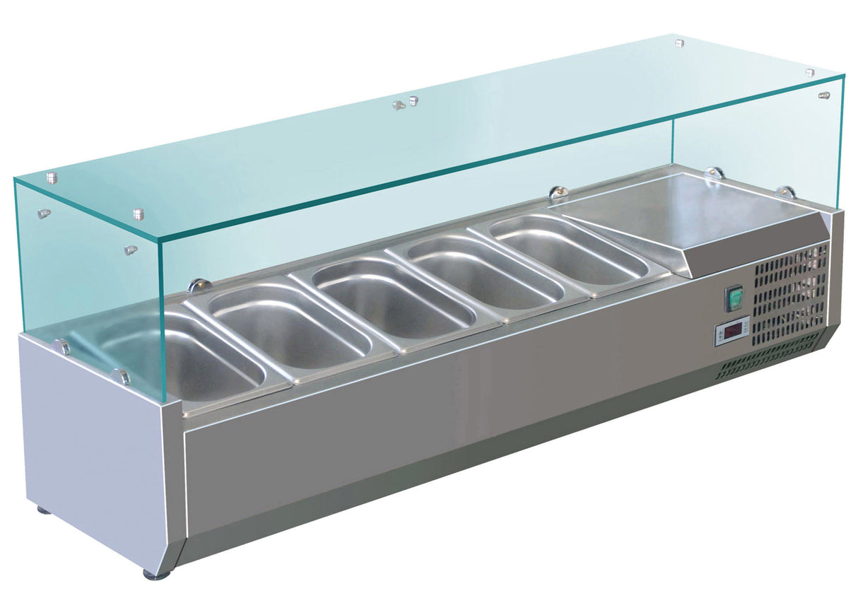 ASM Aufsatzkühlvitrine VRXG 1800 1/3