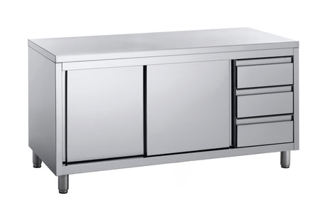 ASM Arbeitsschrank Schiebetüren / Ladenstock Pro ASTLS-618