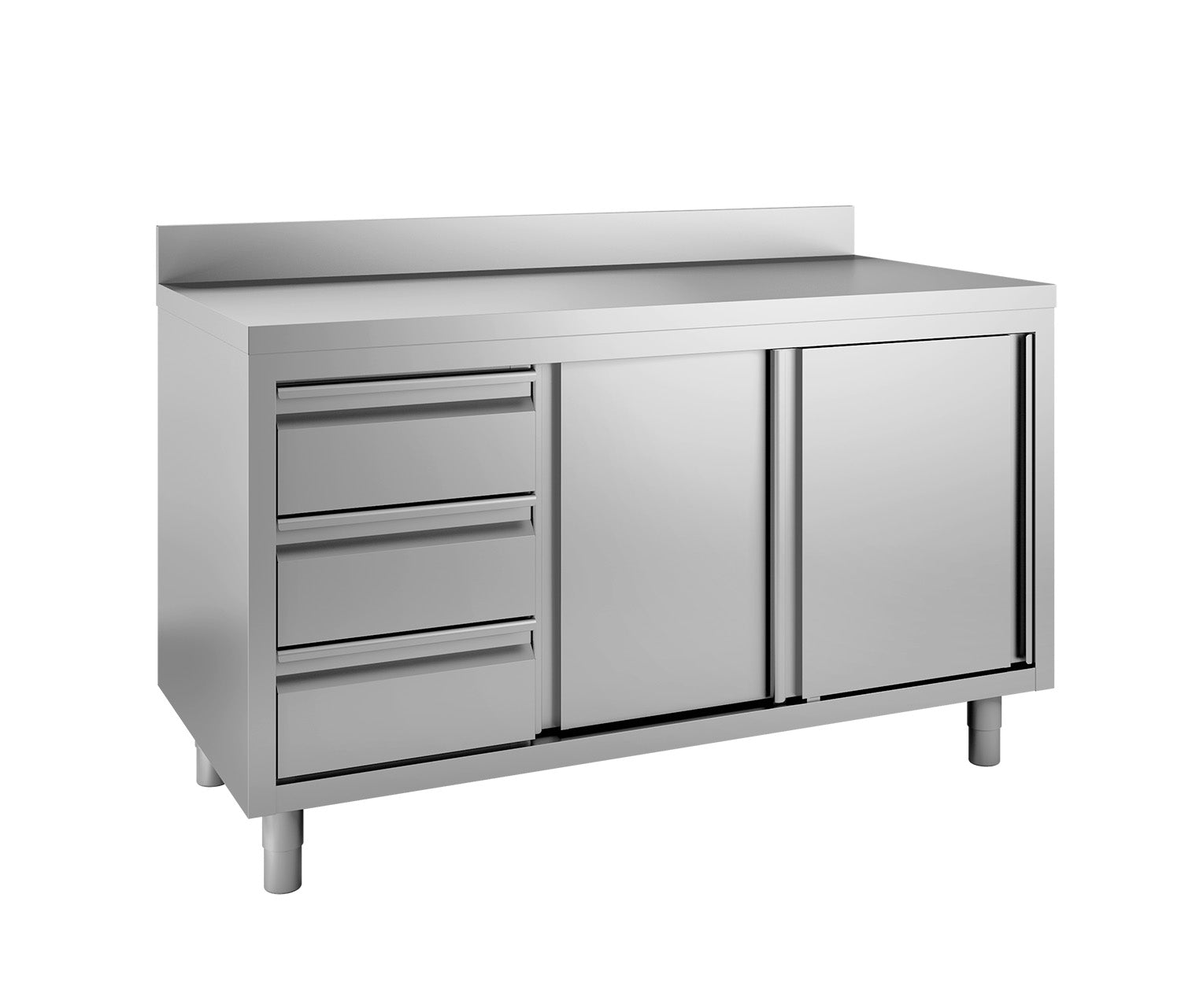ASM Arbeitsschrank Schiebetüren / Ladenstock Pro ASTLSA-617