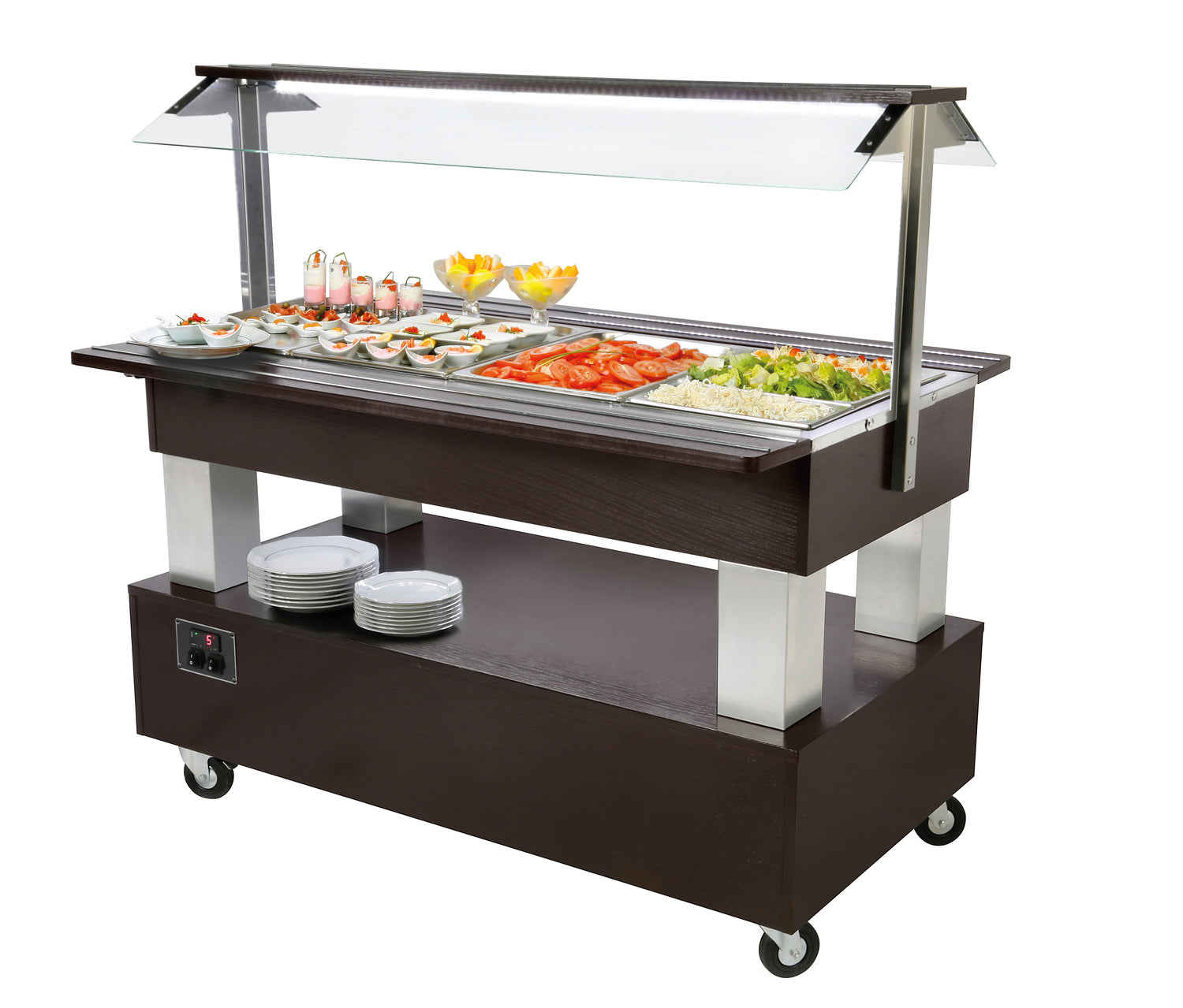 ASM Kaltbuffet stille Kühlung SB60FW