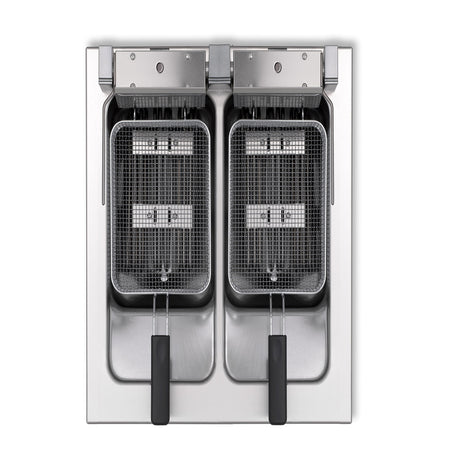BERNER Einbau-Elektrofritteuse BFES40/2