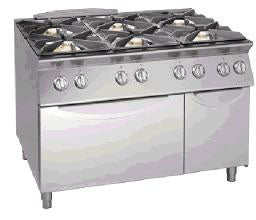 GIORIK Gasherd Bratrohr CG-Serie