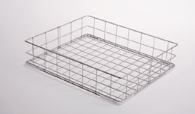 ELETTROBAR Edelstahlkorb Flach – Serie