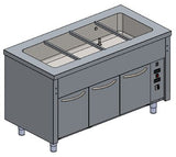 ASM Warmbuffet Bainmarie CBECB-Serie